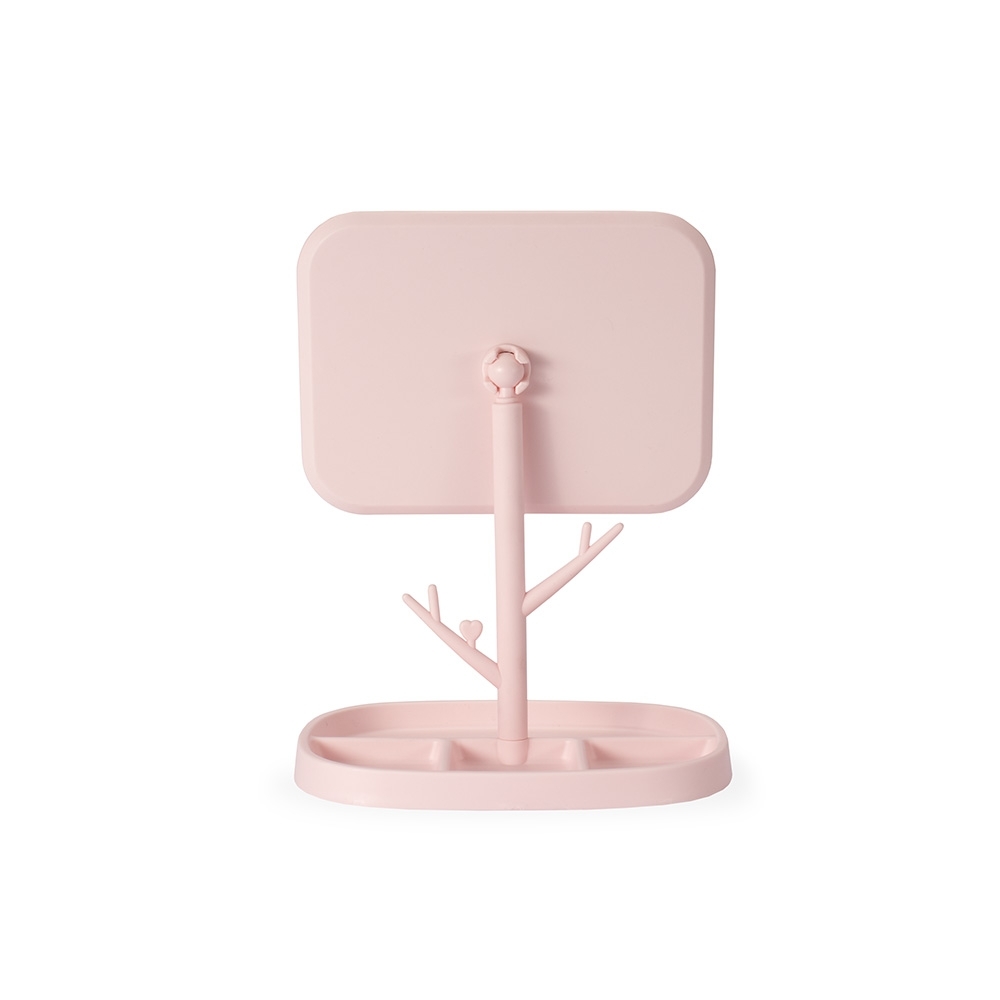 Espelho de Mesa Retangular Plástico. - Imagem 4