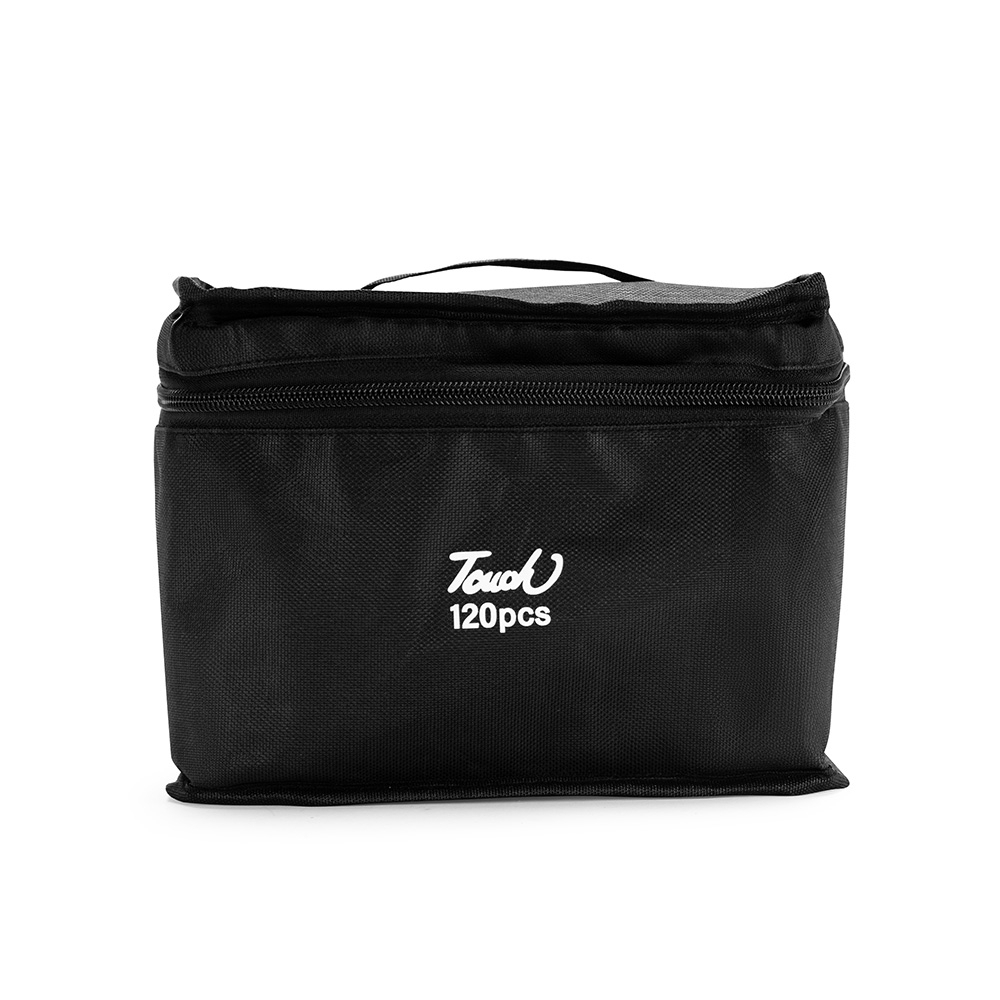 Kit Canetas Marcadoras Pontas Duplas com 120 Cores. - Imagem 7