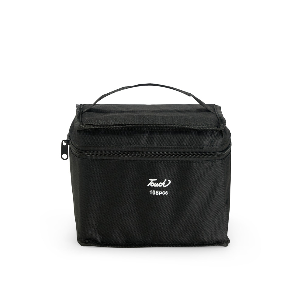 Kit Canetas Marcadoras Pontas Duplas 108 Cores.