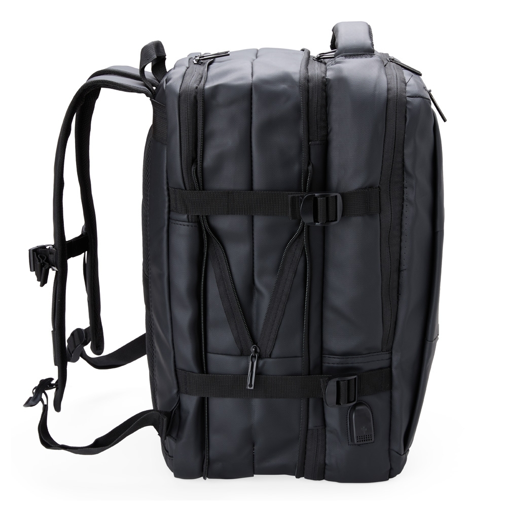 Mochila Expansível de Couro Sintético 36 Litros - Imagem 2