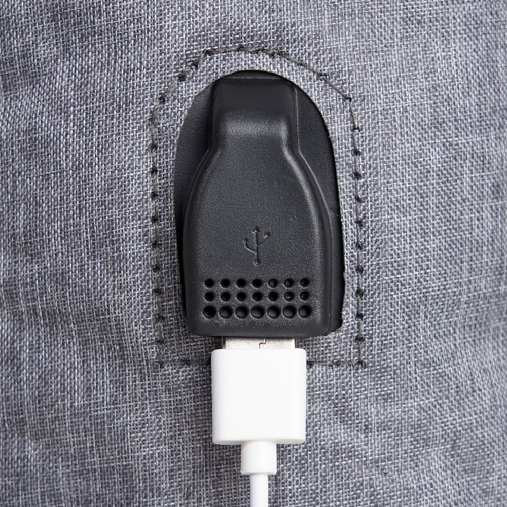 Mochila de Nylon USB 20L . - Imagem 7