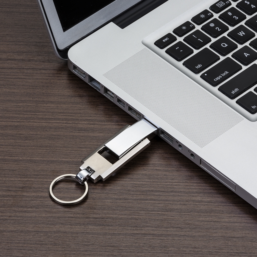 Pen Drive Chaveiro Metal 4GB/8GB. - Imagem 2
