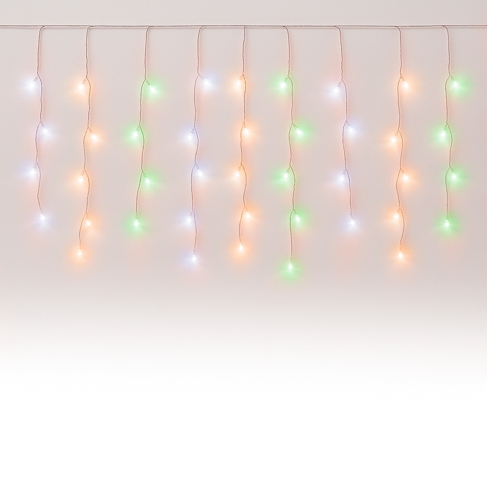 Cascata LED Multifunções 400 Lâmpadas 127V.