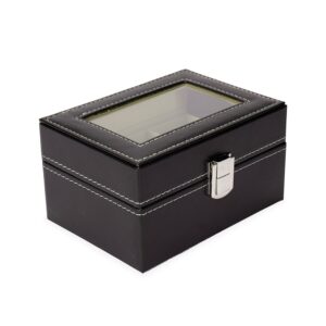 Porta-Relógios com 3 Divisórias.