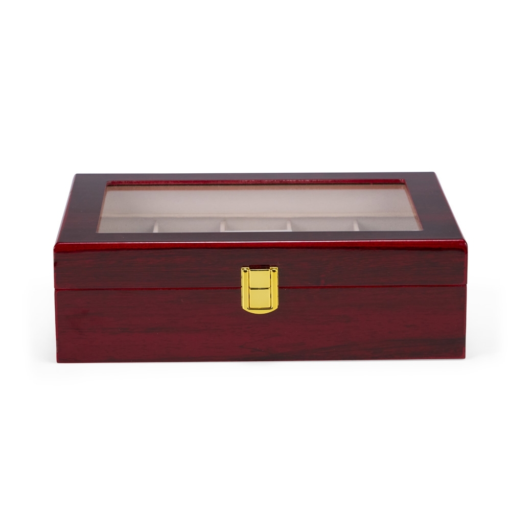 Porta-Relógios com 10 Divisórias.