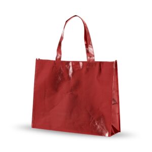 Sacola TNT Metalizada pequena.