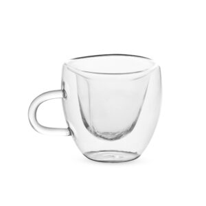 Xícara de Vidro 80ml.