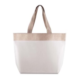 Sacola em Algodão e Juta 220g/m² (34x48x15cm)