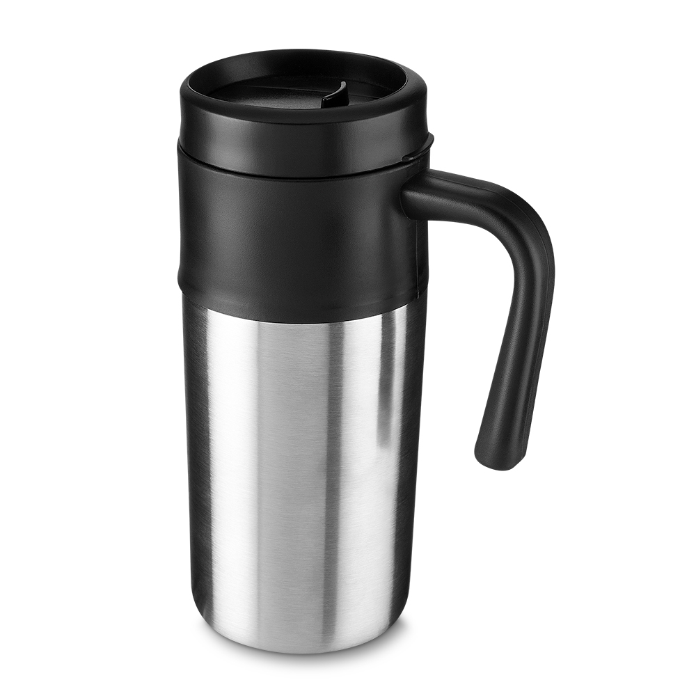 Caneca em Aço Inox - Inox, 350ml