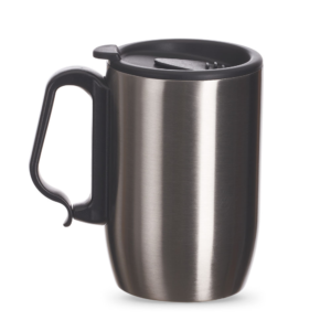 Caneca Térmica em aço inox - Preto, 350ml