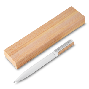 Caneta Metálica com Estojo - Preto