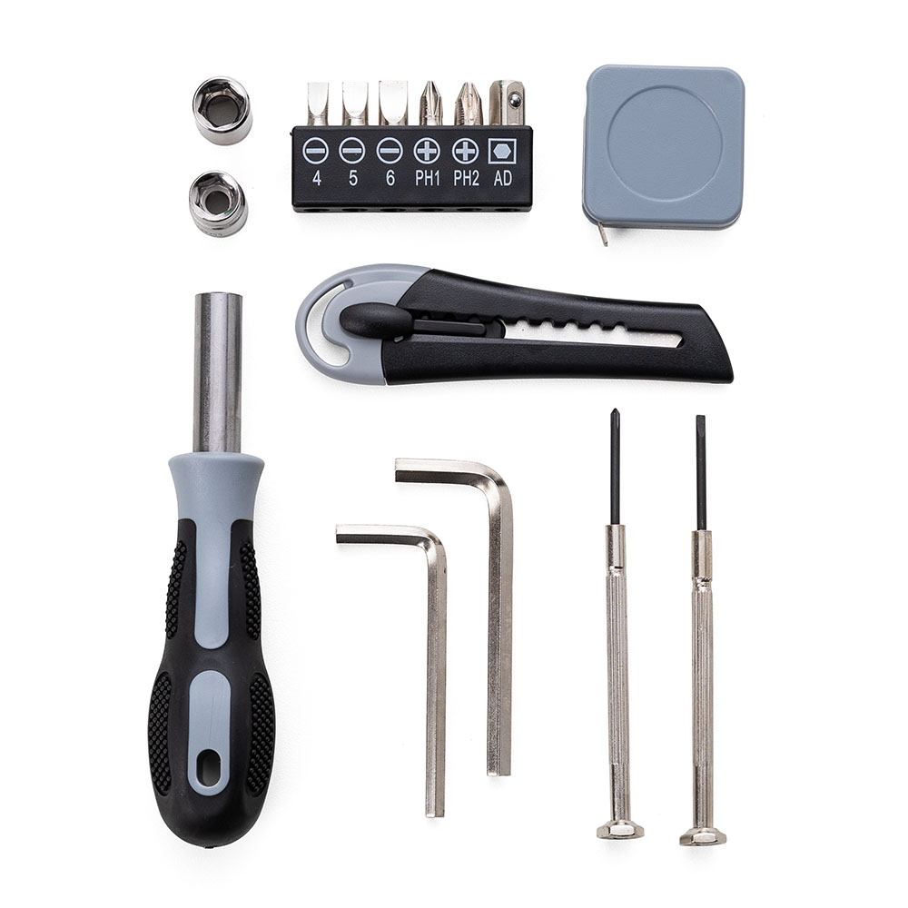 Lanterna e Kit Ferramenta - Preto - Imagem 6