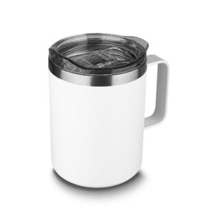 Caneca Térmica em Aço inox - Branco, 350ml