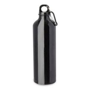 Garrafa em Alumínio com mosquetão - Azul, 750ml